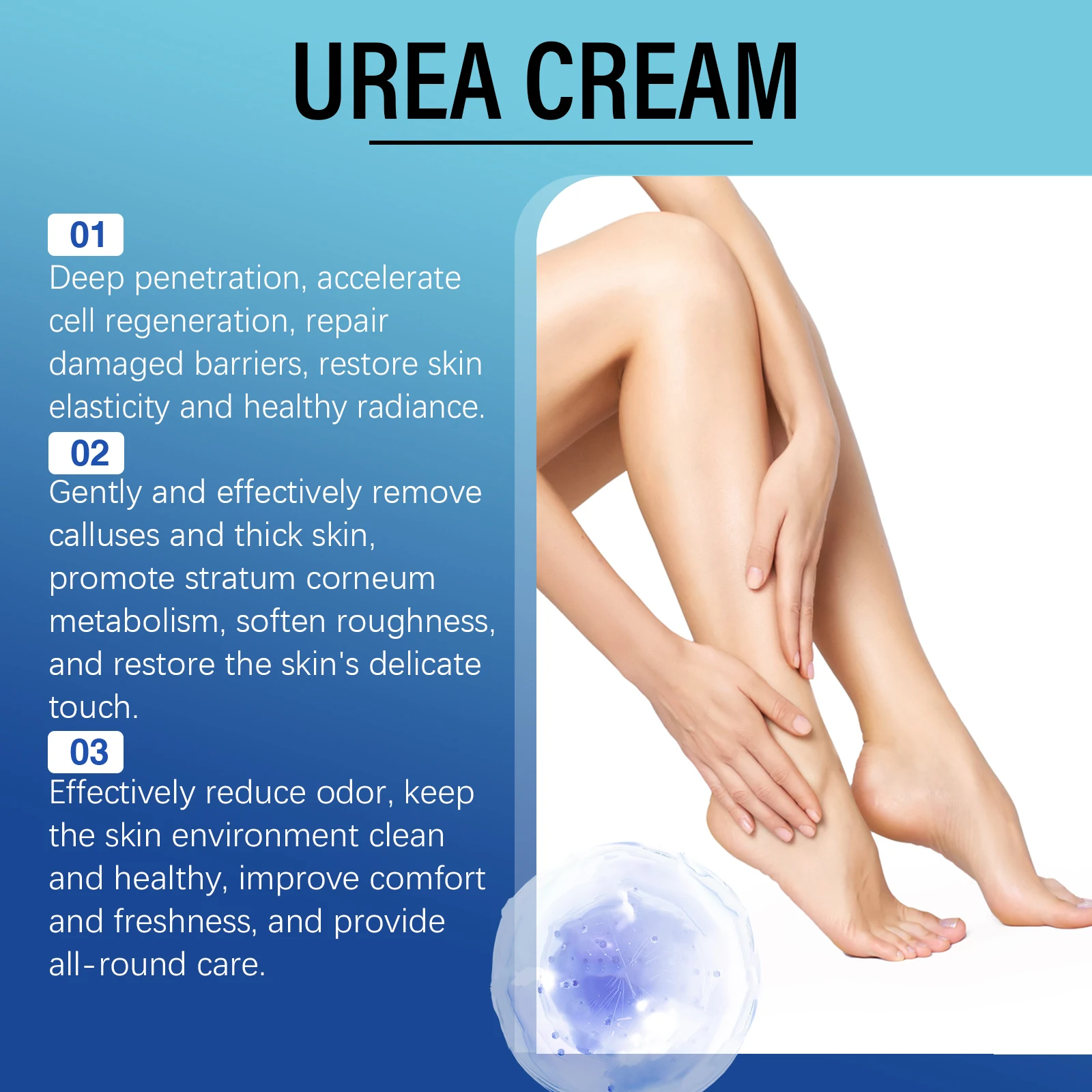 mingding Moisturizing Foot Cream Heel Repair Foot Cream for Moisturizing and Hydrating Skin