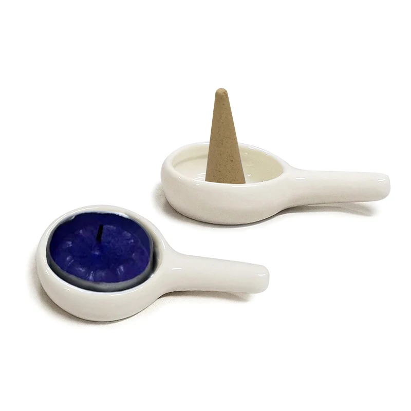 Candle Holders Ceramic Candle Holder Wax Melt Oil Burner Diffuser Fragrance Tray