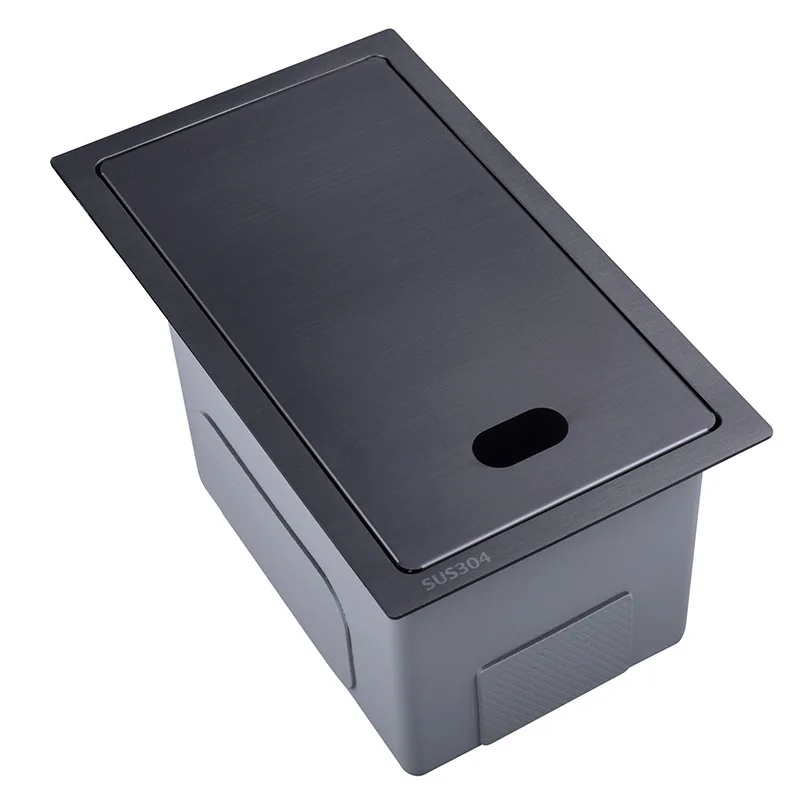 Stainless Steel Small Kitchen Sink with Foldable Faucet