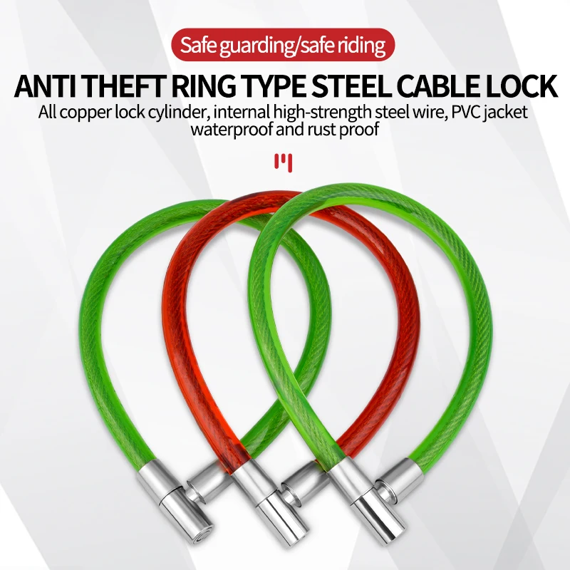

Многофункциональный Противоугонный велосипедный замок, кабель из нержавеющей стали для мотоцикла, велосипедный замок безопасности
