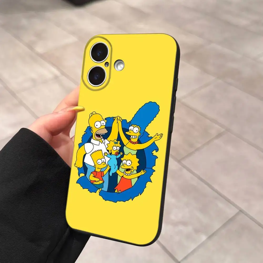The Simpsons Themed Premium Phone Case Cover