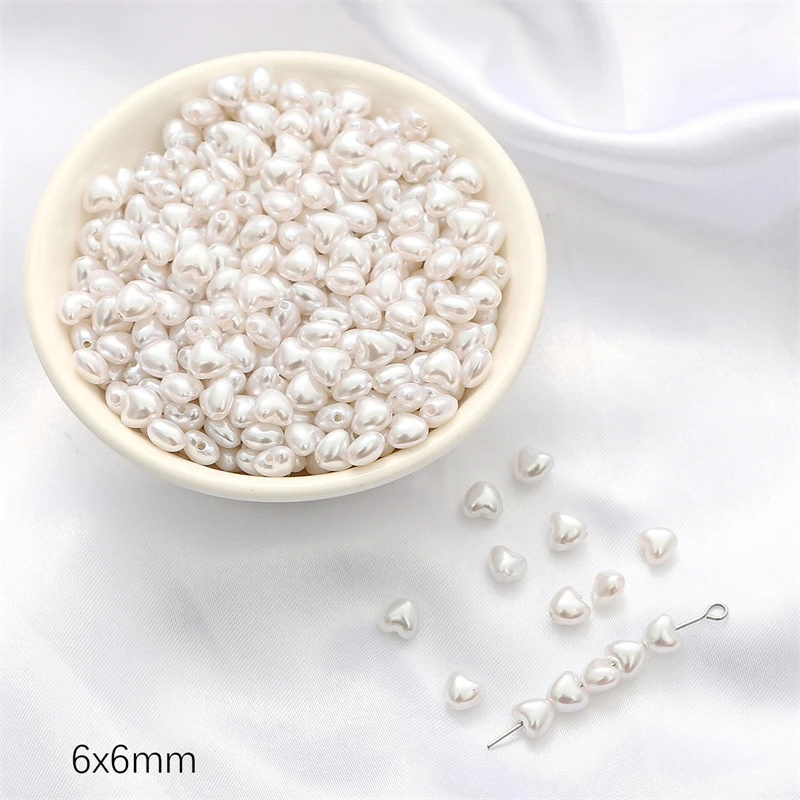 Irregular ABS Imitation Pearl Acrylic Beads for DIY Jewelry and Accessories