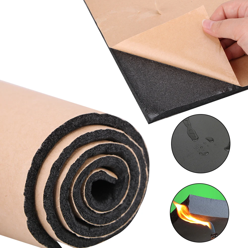 Self-Adhesive High-Density Acoustic Soundproofing Panel