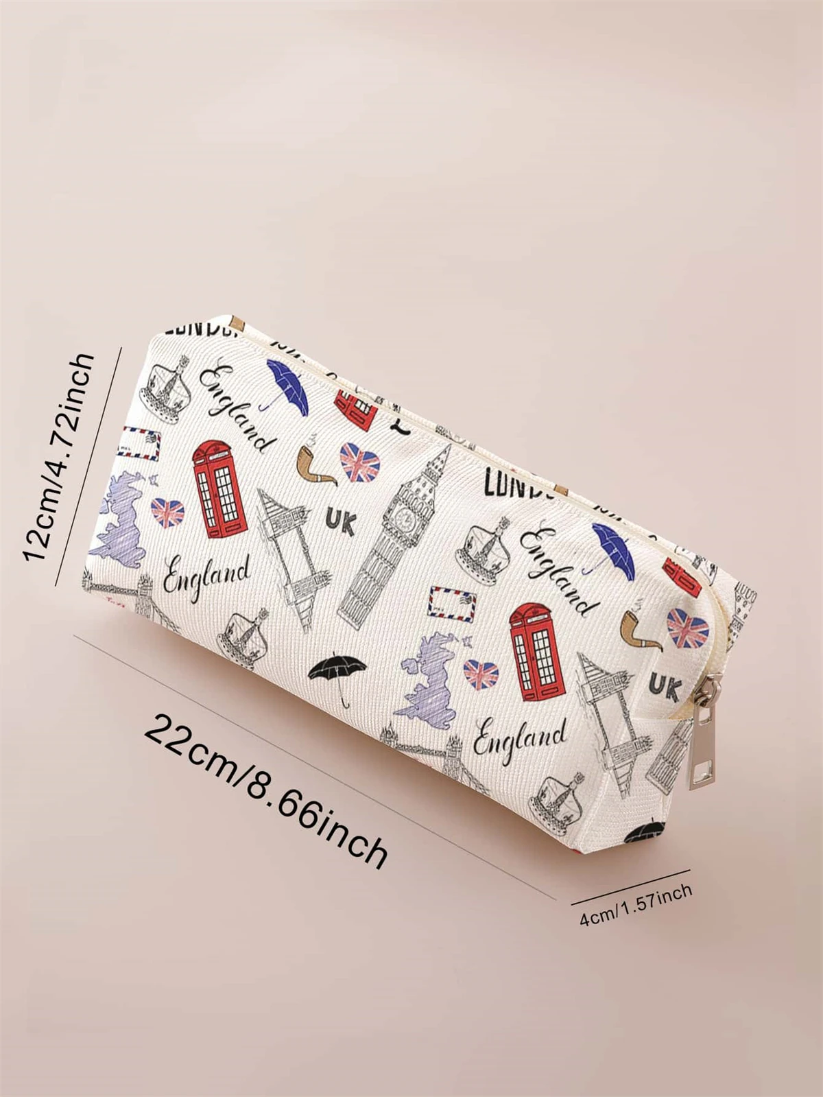 Small pencil case, large capacity pencil case, multifunctional stationery storage bag, student school organization supplies