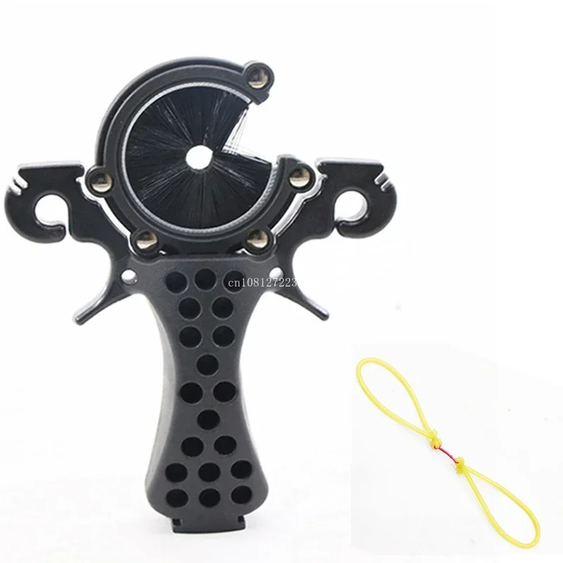 Multifunctional Slingshot Tool Kit Outdoor Fishing Shooting with Arrow and Rubber Band Catapult