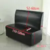 Stretch Armless Sofa Cover Waterproof Hotel Full Sofa Couch Slipcovers Bar Cafe PU Leather Elastic Sofa Slipcover Home Decor 6