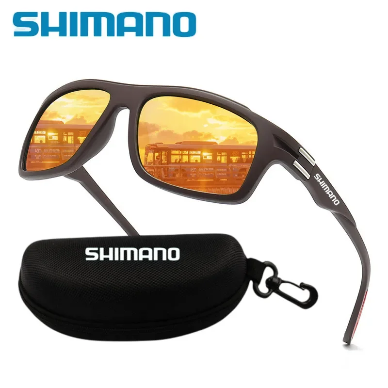 

New SHIMANO Sports Sunglasses Personalized Fashion Glasses Colorful Lenses Hip Hop Sunglasses
