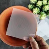 50PCS Flower Pot Mesh Pad - Anti Leak Soil Protector for Ceramic Pots, Breathable Insect Proof Garden Gasket (10x10cm PVC) 4