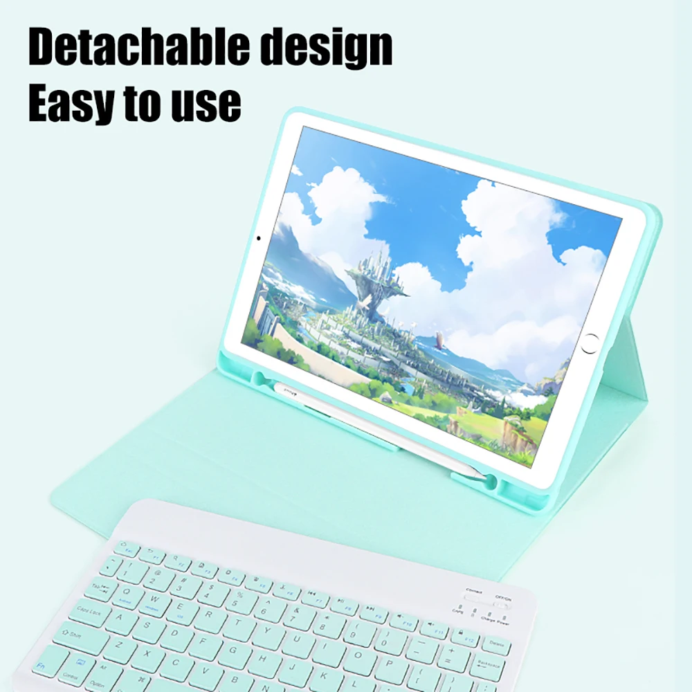 para Ipad Case do Teclado para o Ipad Pro Mini 11 2022 2022 ar 10.2 7th 2022 2022 6th Pro Mini 11 10.5 9.7 ar Case - Imagem 3