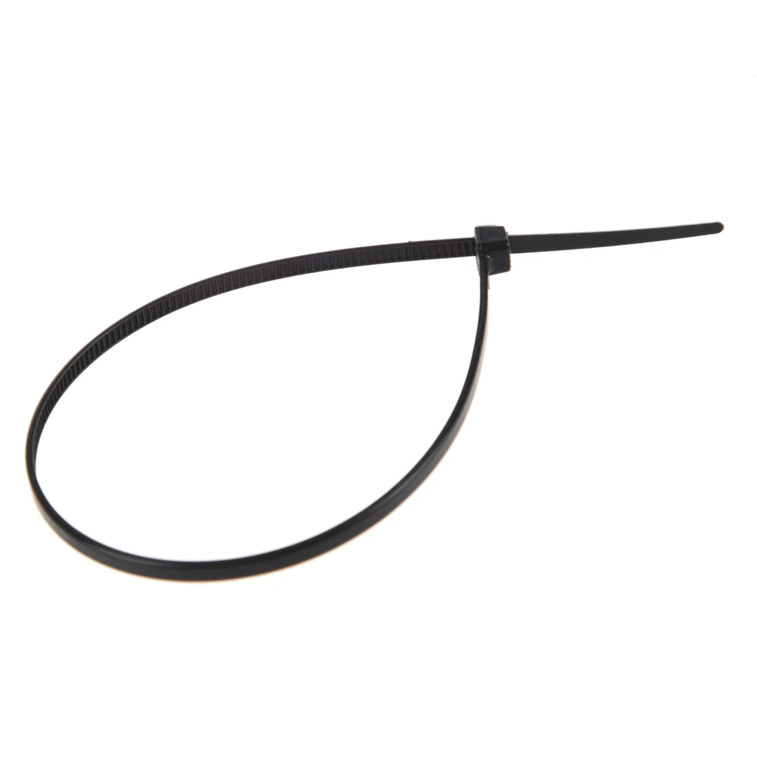 SODIAL(R) 8" Plastic Cable Zip Ties 100-Pack (Black)