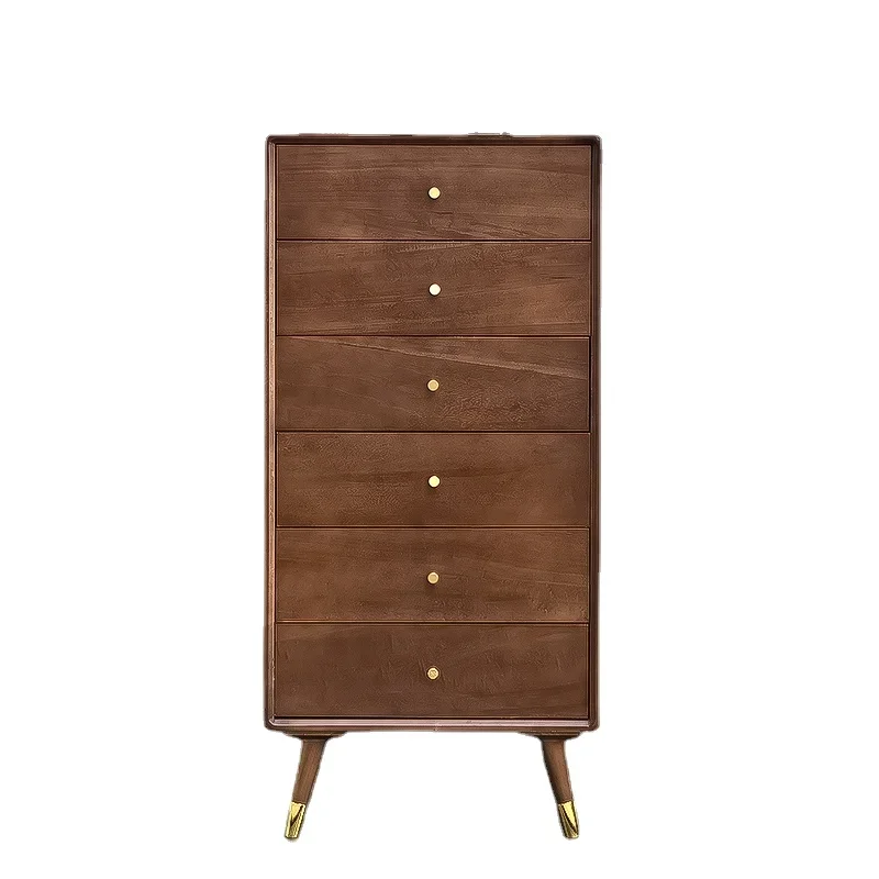 

Qf Solid Wood Chest of Drawers Storage Cabinet Storage Nine-Drawer Cabinet Seven Five-Bucket Cabinet