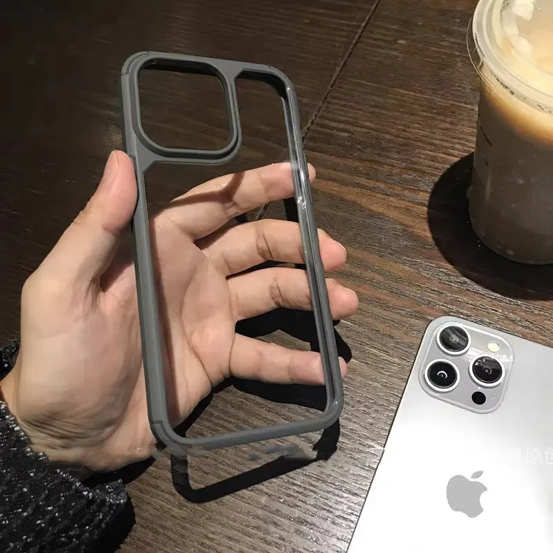 Custodia Protettiva Irregolare in Metallo Antiurto per iPhone 17