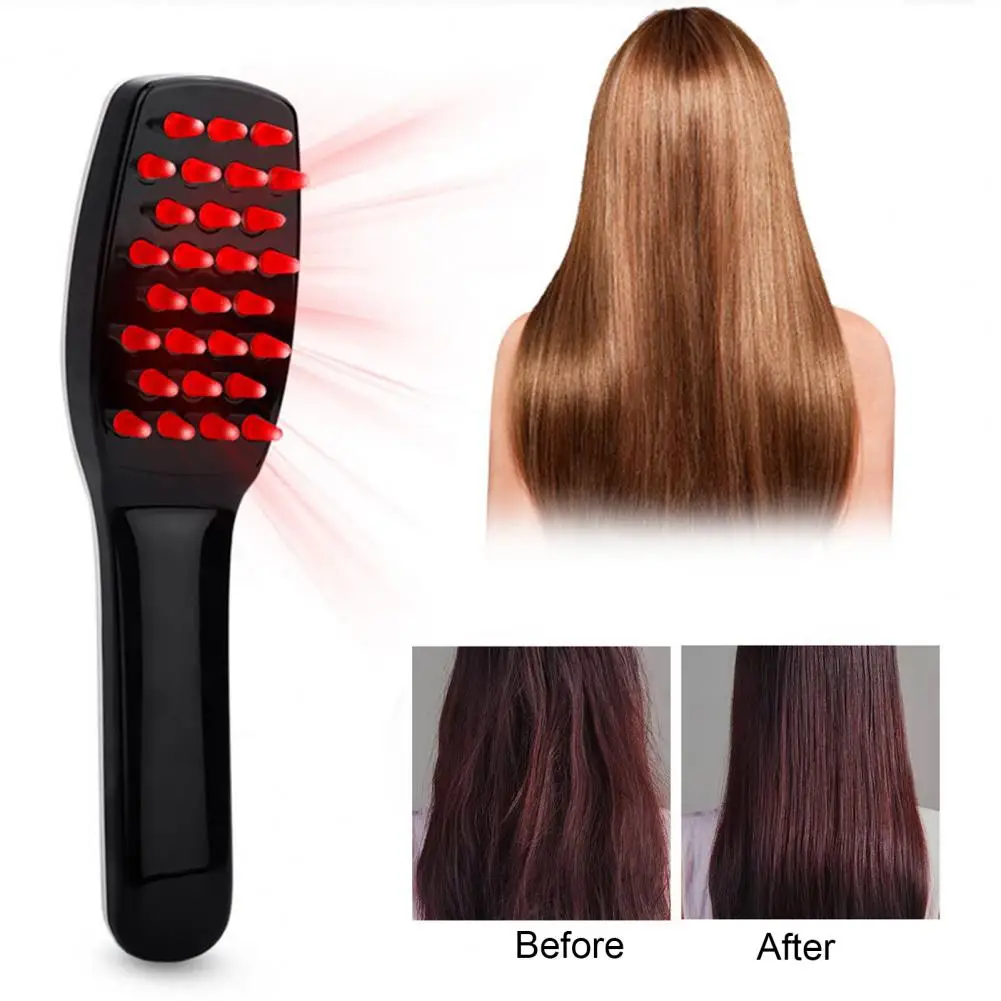 Women Scalp Massager Professional Hair Growth Brush with Blue Light Therapy for Thinning Hair Treatment Vibration Scalp Massager lightweight professional level fascia gun sports fitness muscle high frequency vibration massage gun