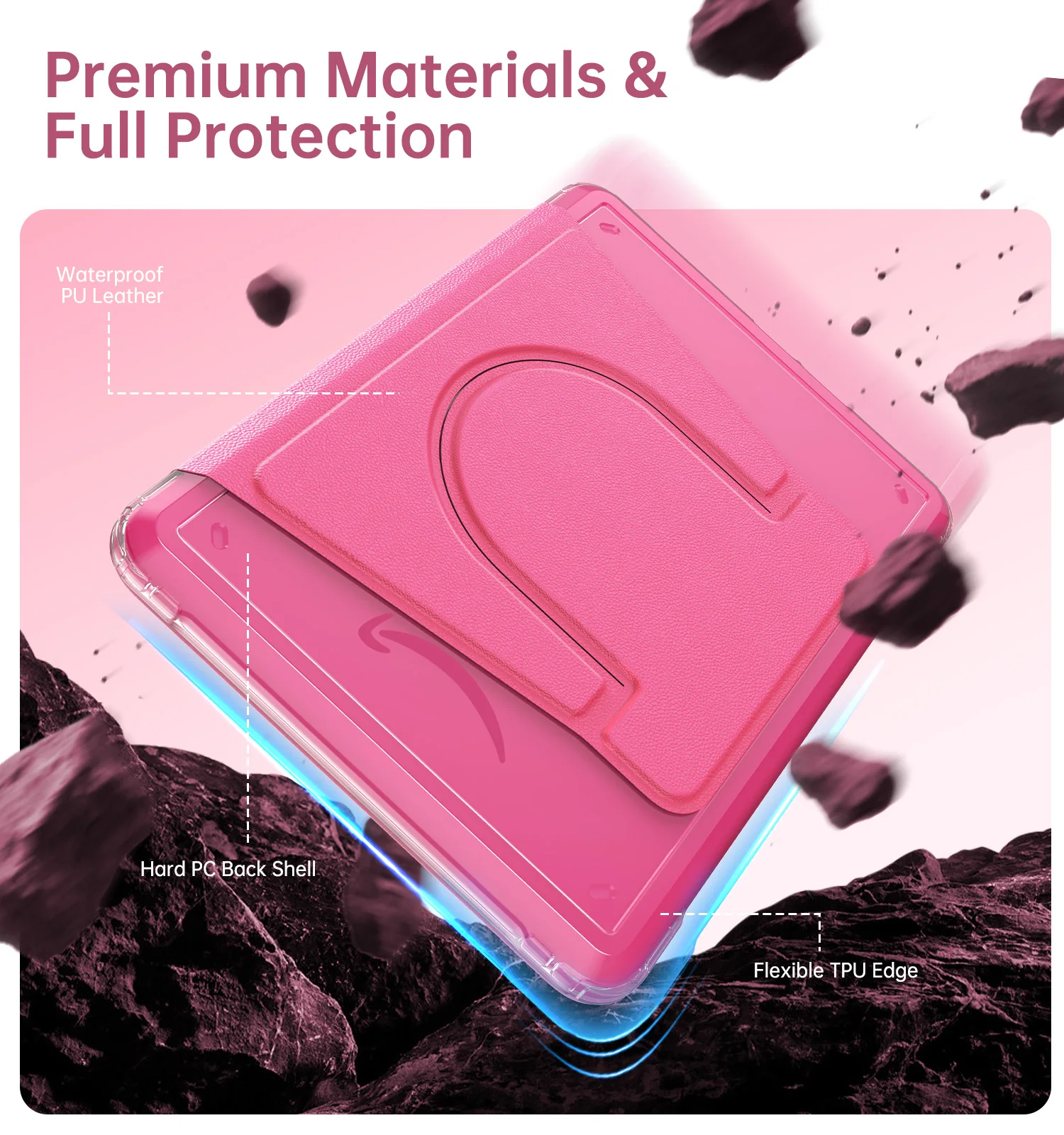 Étui MoKo Pour Kindle Paperwhite 2024/2025 - Fin, Dragonne, Fermoir Magnétique, Marron