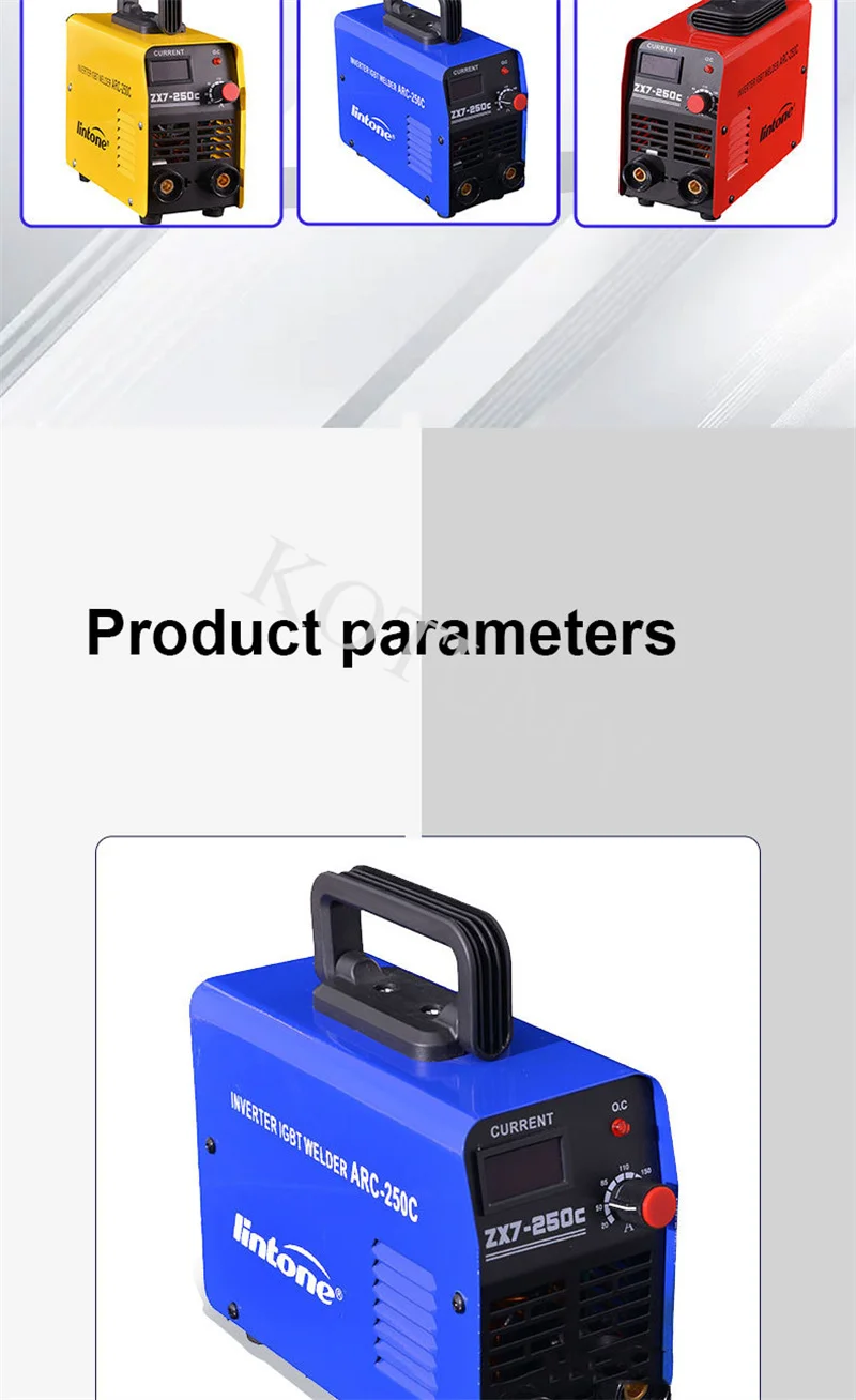 ZX7-250C Portable ARC Welding Machine Fully Automatic Small