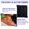 Jaysuing Shiny Glitter Spray Body Hair Clothes Highlighter Powder Waterproof Long Lasting Holographic Powder Makeup Product 4