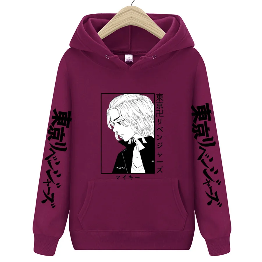 

Hot Tokyo Revengers Hoodies Anime Manjiro Sano Graphic Hoodies for Men Tokyo Revengers Sportswear cool Cosplay Clothes