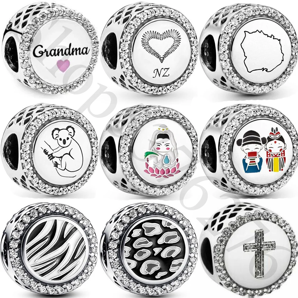 

Женский браслет-браслет с подвеской в виде мыши и бабушки