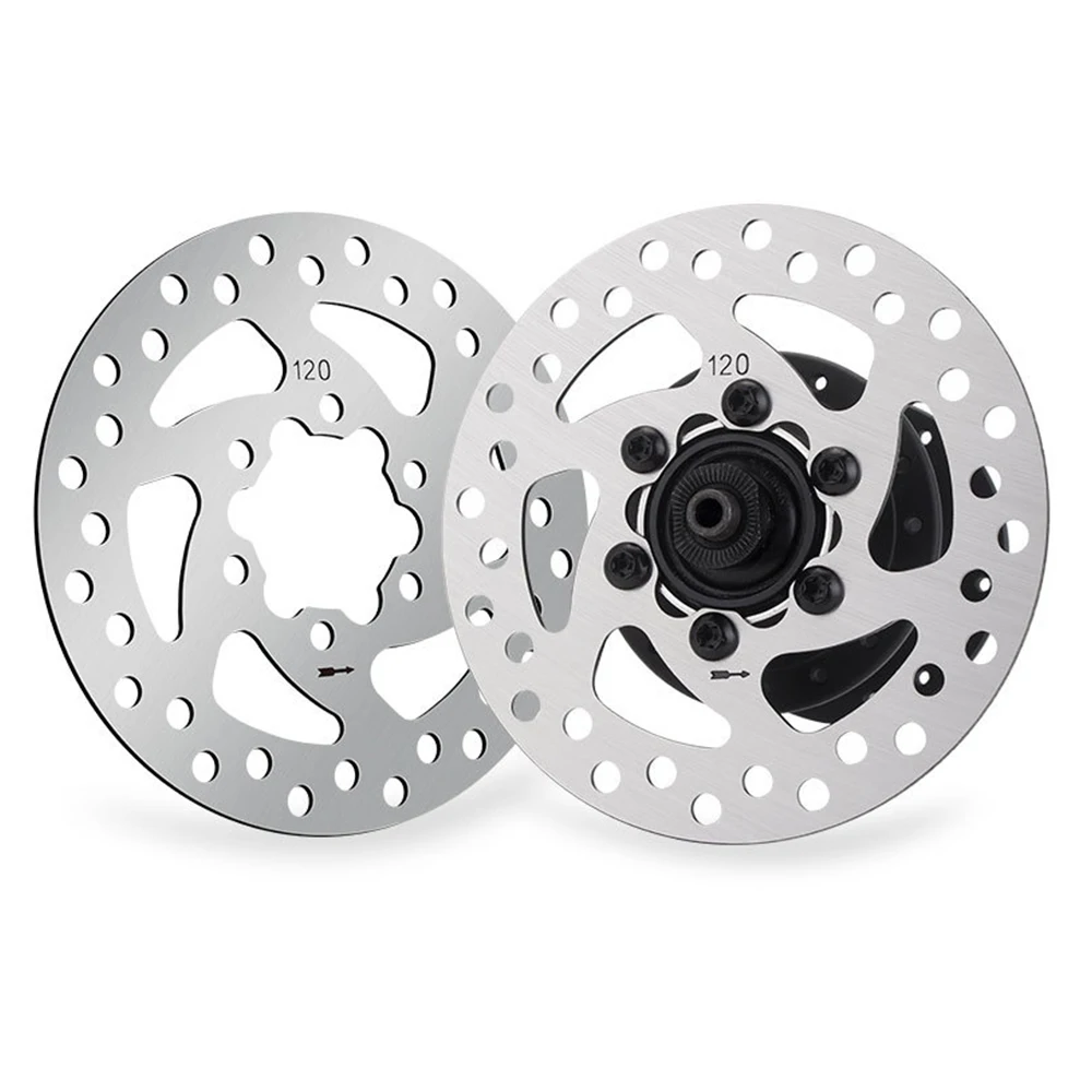 Mountain Bicycle Disc Brake MTB Bicycle Brake Rotor 120 140 160 180 203mm 6inch Stainless Steel Hydraulic Brake Rotor MTB Road Bike Disc With T25 Bolt