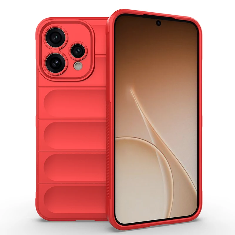 Anti-Shock Heavy Duty Silicone Back Case - Rugged Armor Rubber Design