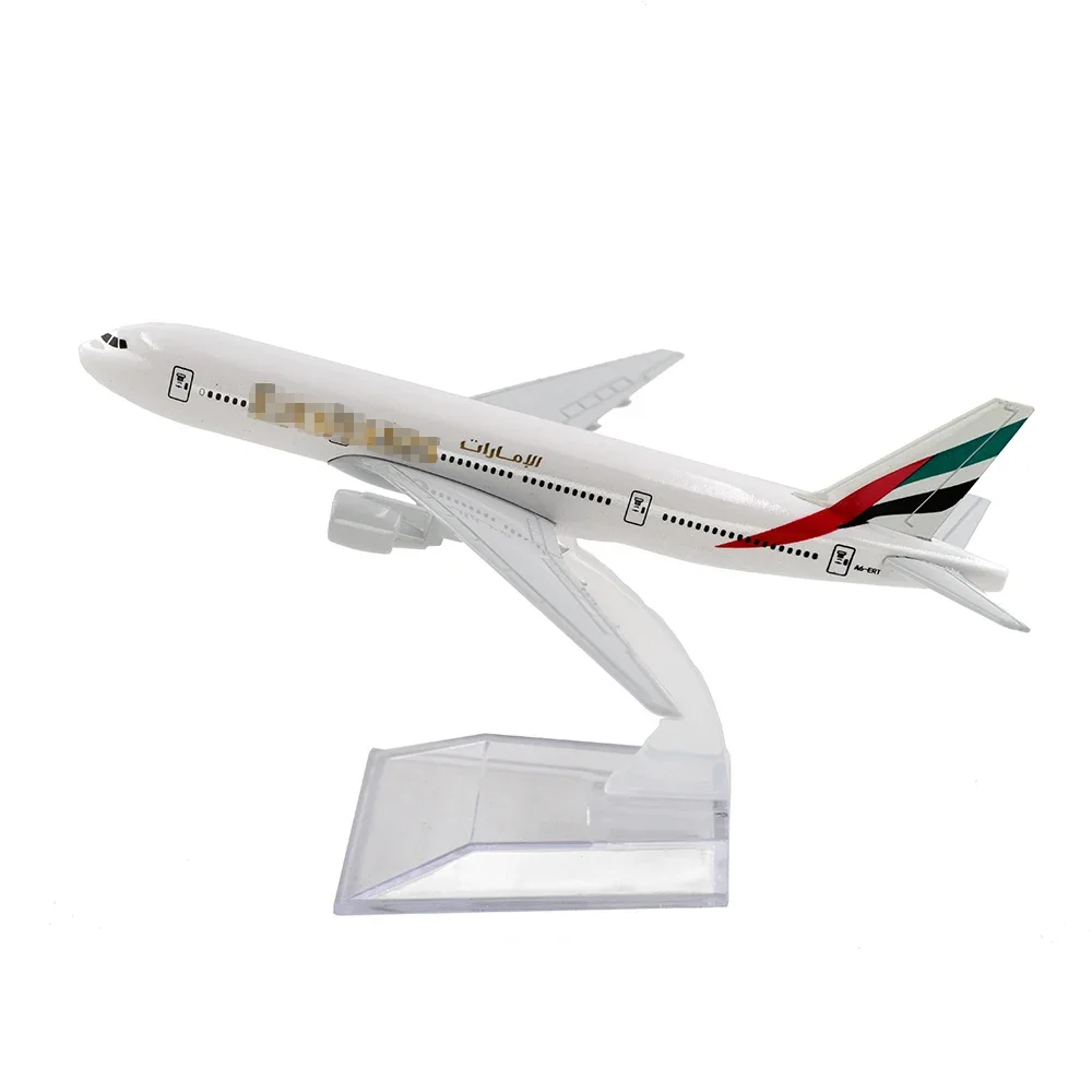 

Самолёт из сплава в масштабе 1/400, самолёт Боинг 777, 16 см, модель B777, игрушки, украшение, коллекция подарков для детей