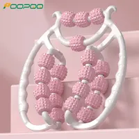 Muscle Roller, Trigger Point Massage Foam Roller Stick for Leg, Arms, Tennis Elbow Fascia Muscle Roller, Hard Spiky Massage Ball