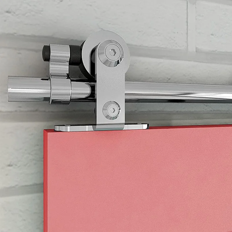 Sliding Door System Kit Acessórios de Guias São Aplicáveis a Todos os Deslizante Porta Barn Hardware Kit Aço Inoxidável Ccjh46.6ft