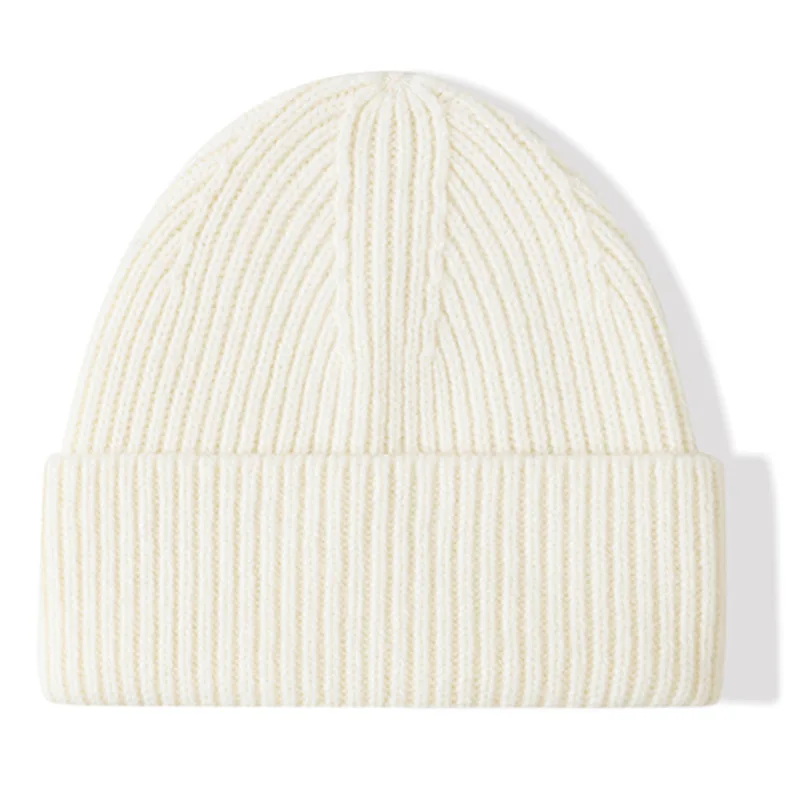 100% Merino Wool Winter Beanie Unisex Soft Knit Hat