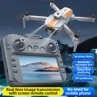 New Drone Professional GPS Aerial HD Camera Drones 5G WIFI FPV Video 4k UAV 4.5 inch large screen remote control Gimbal  Dron