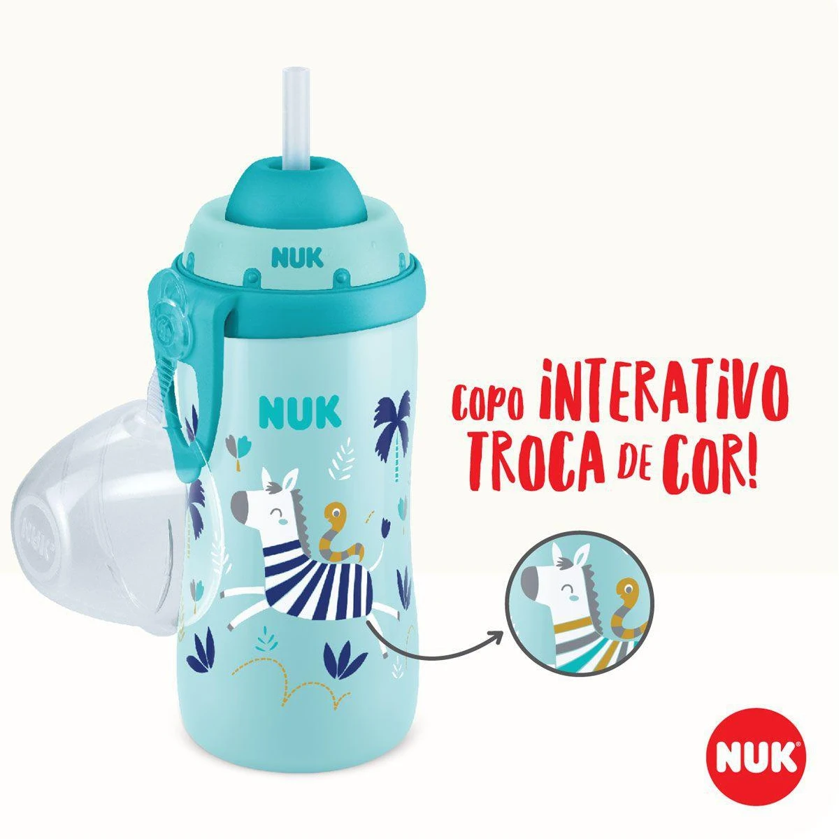 NUK Flexi Cup 300ml with straw