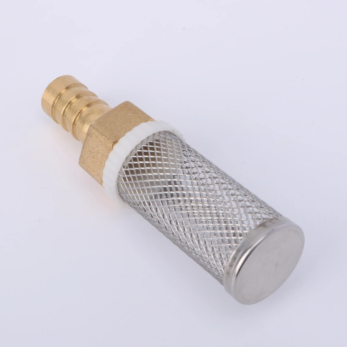 Lengthened Stainless Steel Mesh Filter Garden Irrigation Pump Protection Hose Filter Water Cleaning Mesh Brass 6-19mm