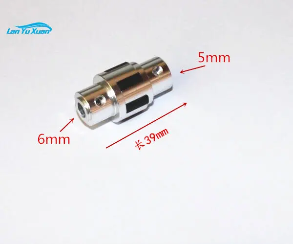 

FSR-V3.5 Durable Remote Control V-boat Use Coupling 6MM to 5MM Hard Shaft Connector