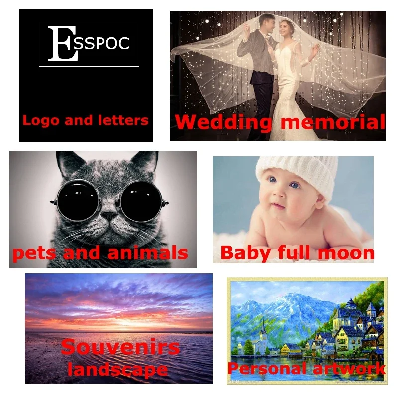 Customized Fridge Magnet Souvenir Photo 25mm/30mm/50mm Glass Magnetic Stickers Holder Home Decor Gifts