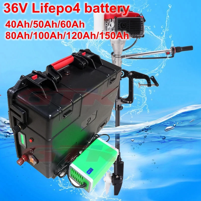 Gtk 36V 50AH 60AH 80AH 100AH 120AH 150AH LiFePO4 リチウム