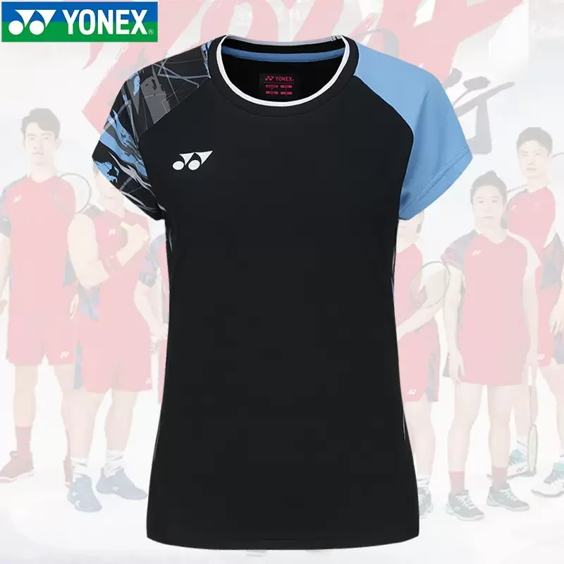 YONEX 中国代表 バドミントンシャツ Yonex-男性と女性のための中国の国内チームコンペティション