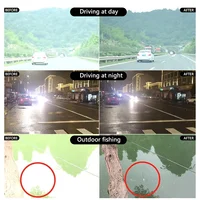 Square Yellow Night Vision Anti-Glare Goggles for Men Women Driving Fishing Beach Sunglasses Protection Polycarbonate Glasses - Image 5