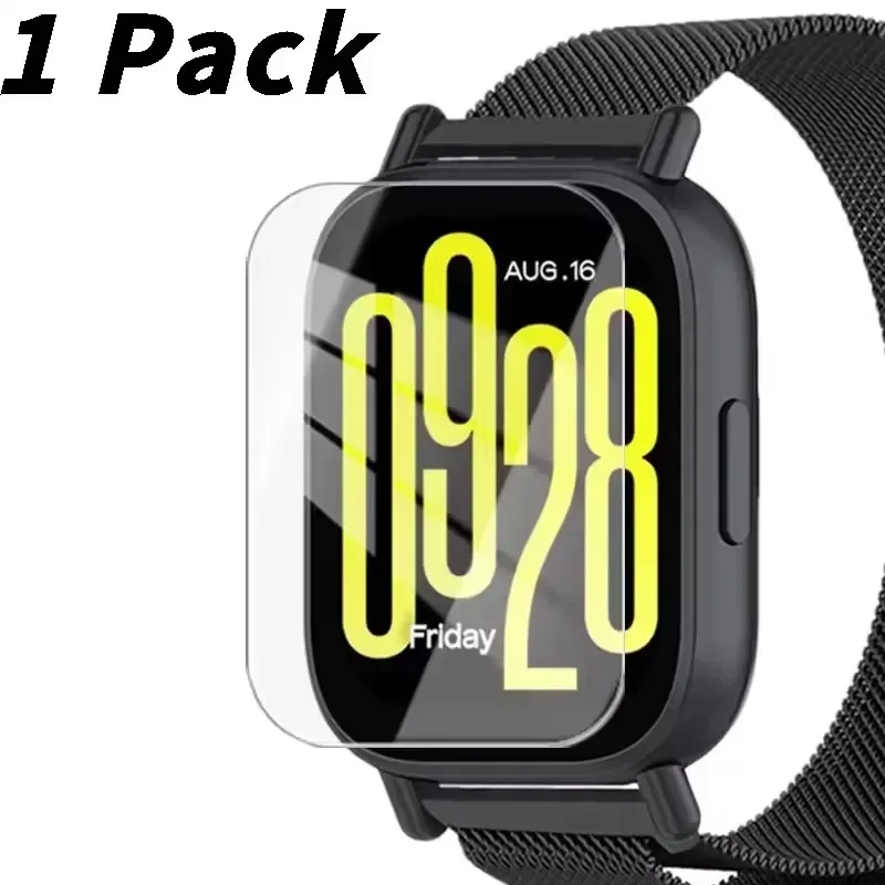 Premium Tempered Glass Screen Protector for Smartwatch - 9H Hardness, HD Clear, Anti-Scratch Protective Film