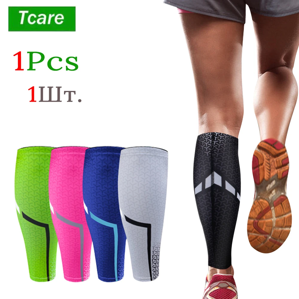 XL Calf red Compression Sleeve Leg Compression Sock for Shin Splint Calf Pain 