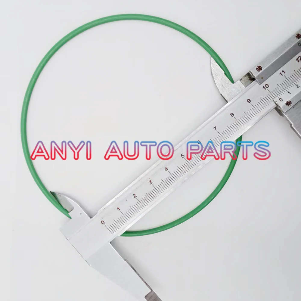 (100pcs) OR-0155G NBR 에어컨 압축기 실린더 가스켓/FX15 HT6용 O-링 그린 106.51*101.27*2.62mm