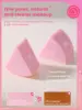 50PCS Fan Shaped Makeup Puff  Makeup Sponge,Suitable for  Powder Concealer, makeup applicator  Powder Puff  Beauty tools 5