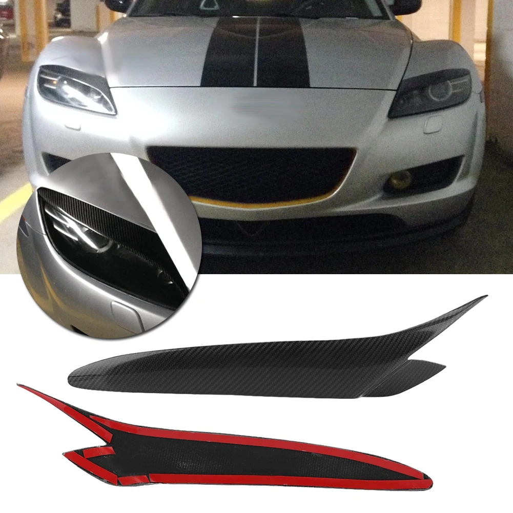 

1 пара, Стикеры для передних фар Mazda 2004-2008