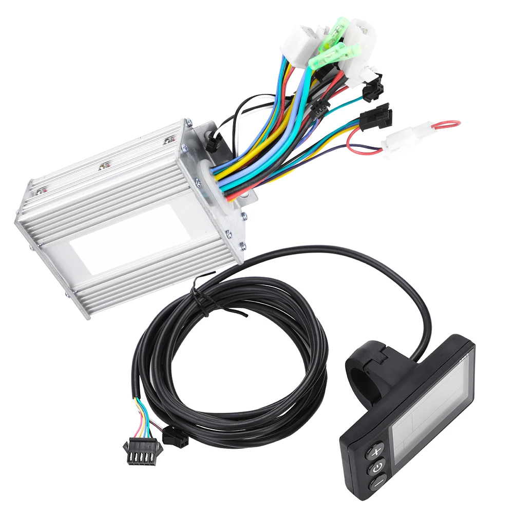 24V 36V 48V 60V 450W 500W 1000W Electric Bike Scooter Controller LCD Display Panel E-bike Brushless Controller Kit E-bike Parts