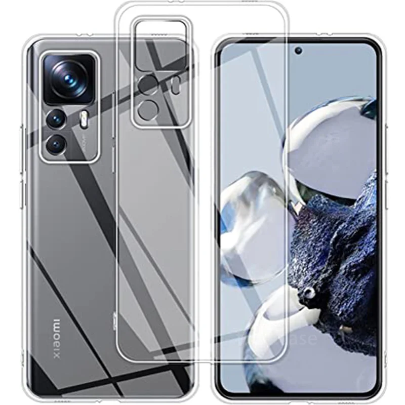 Cover Custodia Trasparente TPU Silicone Per Xiaomi 12T / 12T Pro