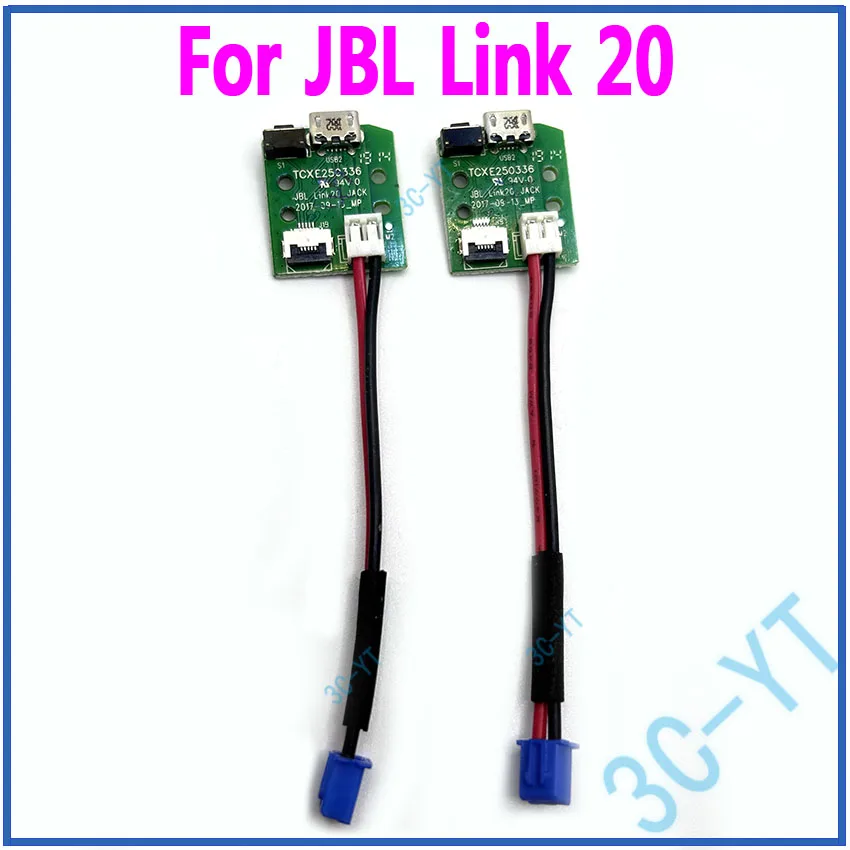 1ks nový originální energie poskytnout nasednout konektor pro JBL objímka 20 Bluetooth reproduktor mikro levý bok lodi nabíjení nasednout