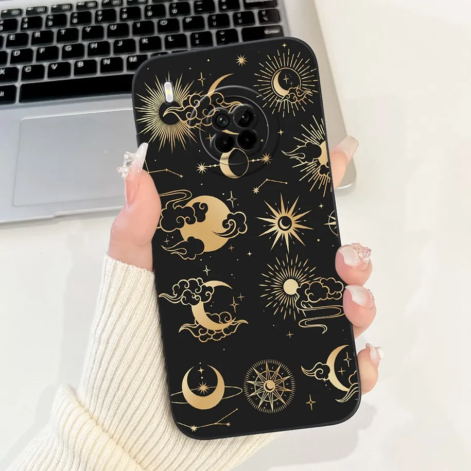 Cute Fashion Flower Soft Silicone Back Cover Case - Stylish Protective Bumper with Floral Design