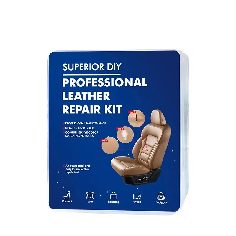 Car Liquid Leather Repair Kit Leather Skin Refurbish Tools For Car Seat Coats Sofa Holes Scratches Cracks Restoration 6