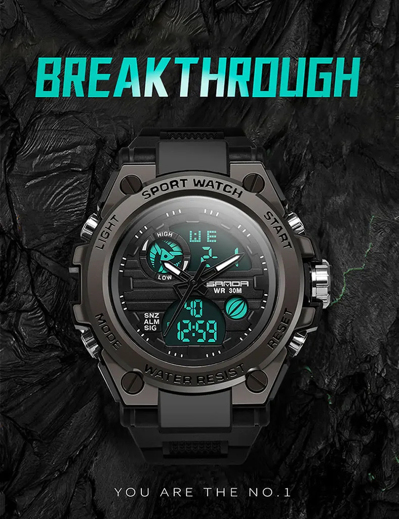 Escapement Time Watch for Men Women Quartz Men's Wristwatch Clock Luxury Brand Military G Style Shock Proof Lover Wrist Watches