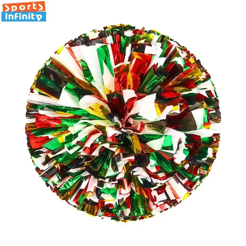 Colorful Cheerleading Pom Poms Girls Kids Finger Cheer Balls Gold Silver Purple Blue Red Green Dance Cheerleading Accessories cheerleading pom poms,cheerleading ball,cheer pom pom holder