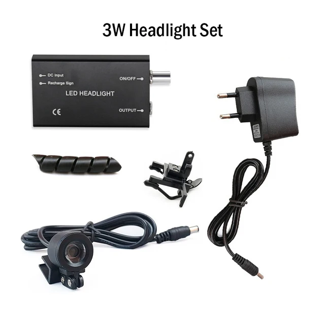 3W Headlight Set