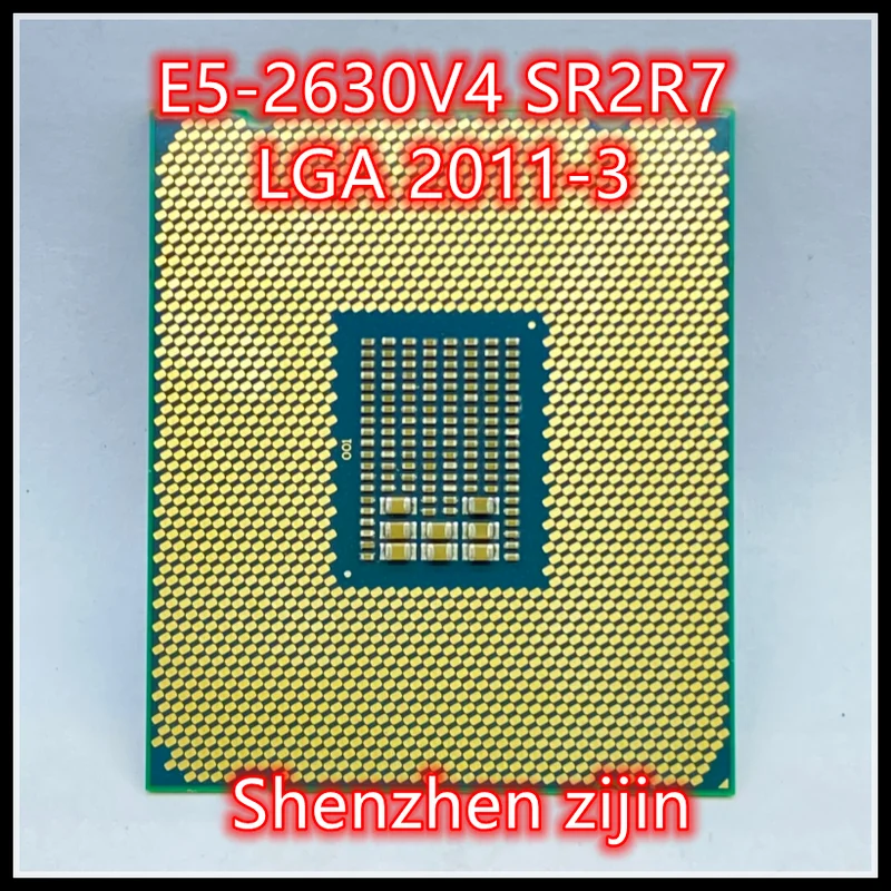 Processeur E5-2630v4 Sr2r7 2.20ghz 10 Cœurs 25m Lga2011-3 E5-2630 ...